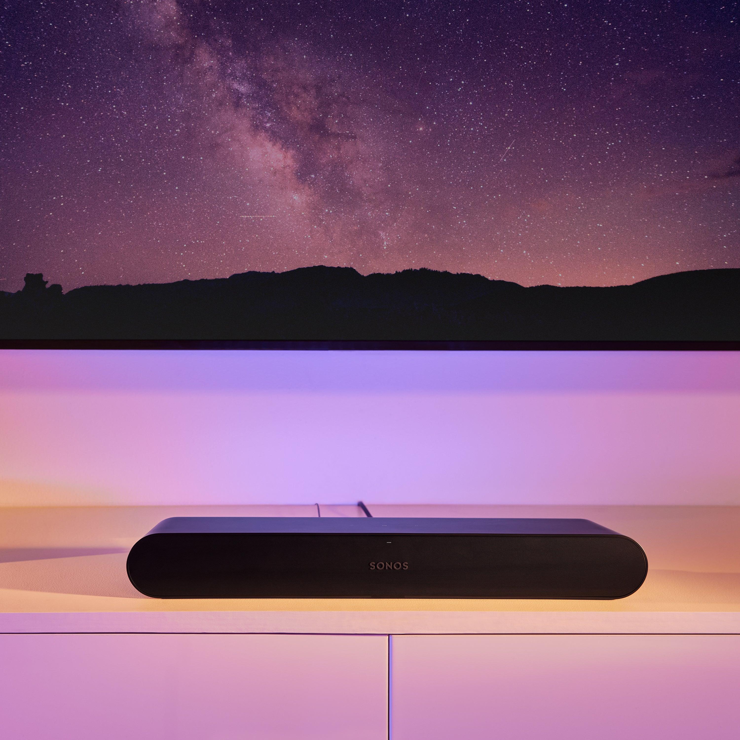 Sonos Ray Compact Smart Soundbar - Black | RAYG1UK1BLK - Image 13