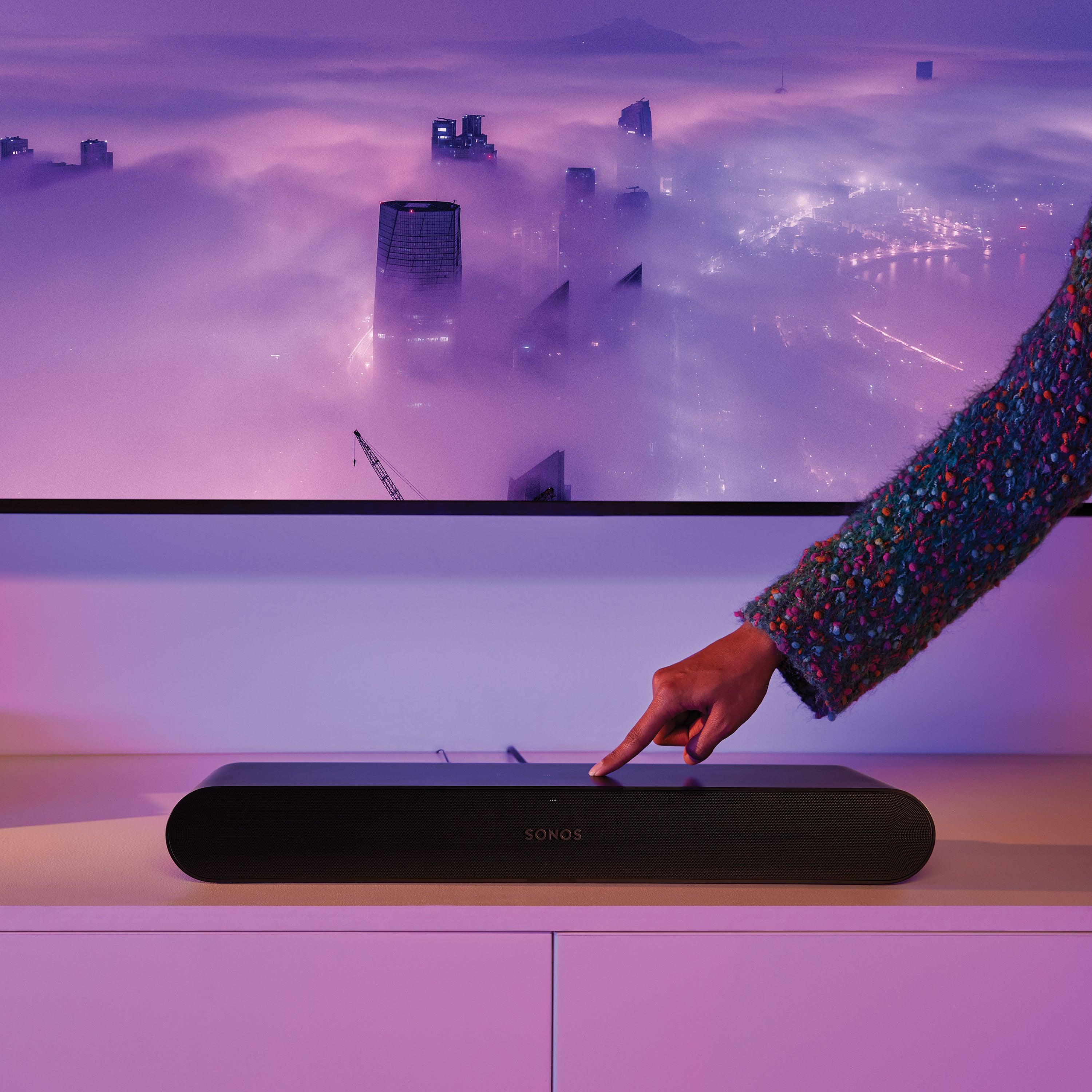 Sonos Ray Compact Smart Soundbar - Black | RAYG1UK1BLK - Image 8