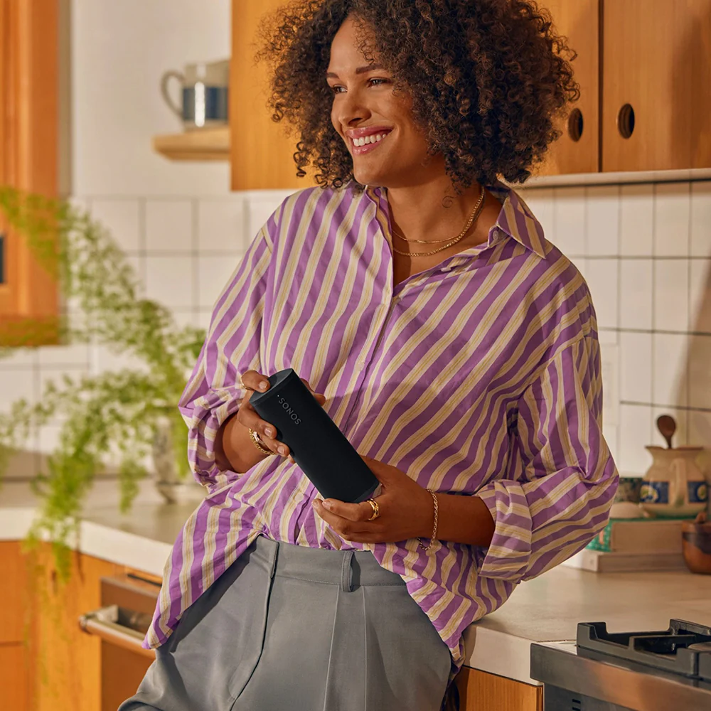 Sonos Roam 2 Portable Bluetooth Speaker - Black | ROAM2R21BLK - Image 11