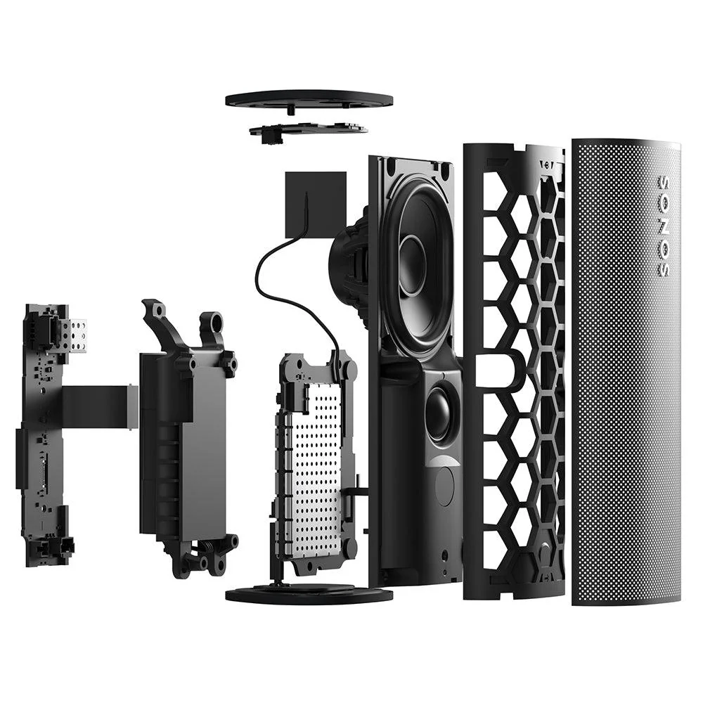 Sonos Roam Wireless Portable Bluetooth Speaker - Black | ROAM1R21BLK - Image 7