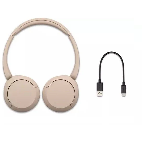 Sony Over-Ear Wireless Bluetooth Headphone - Beige & Cream | WHCH520CCE7 - Image 6