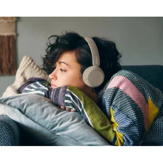 Sony Over-Ear Wireless Bluetooth Headphone - Beige & Cream | WHCH520CCE7 - Image 9