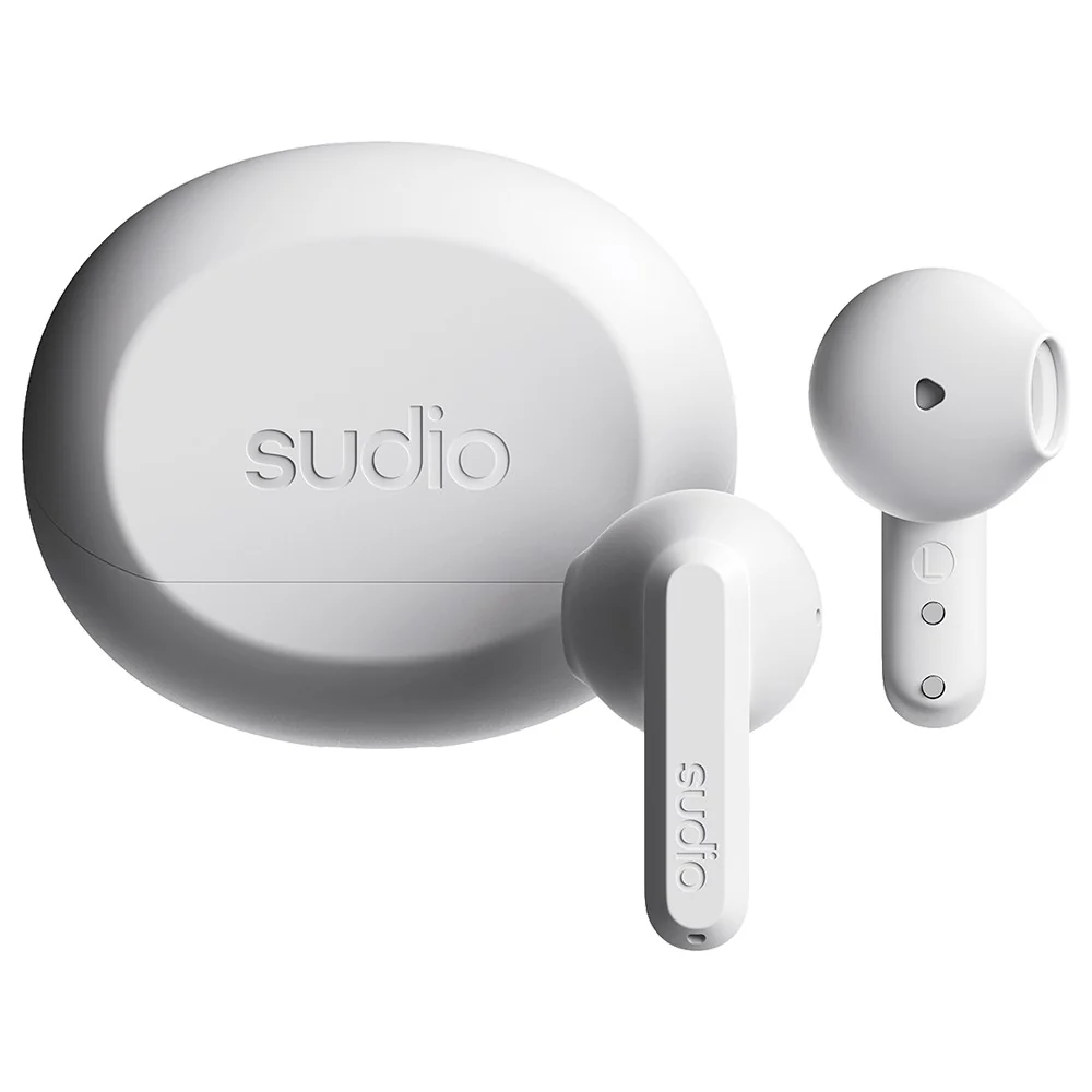 Sudio A3 In-Ear True Wireless Earbuds - White | A3WHT