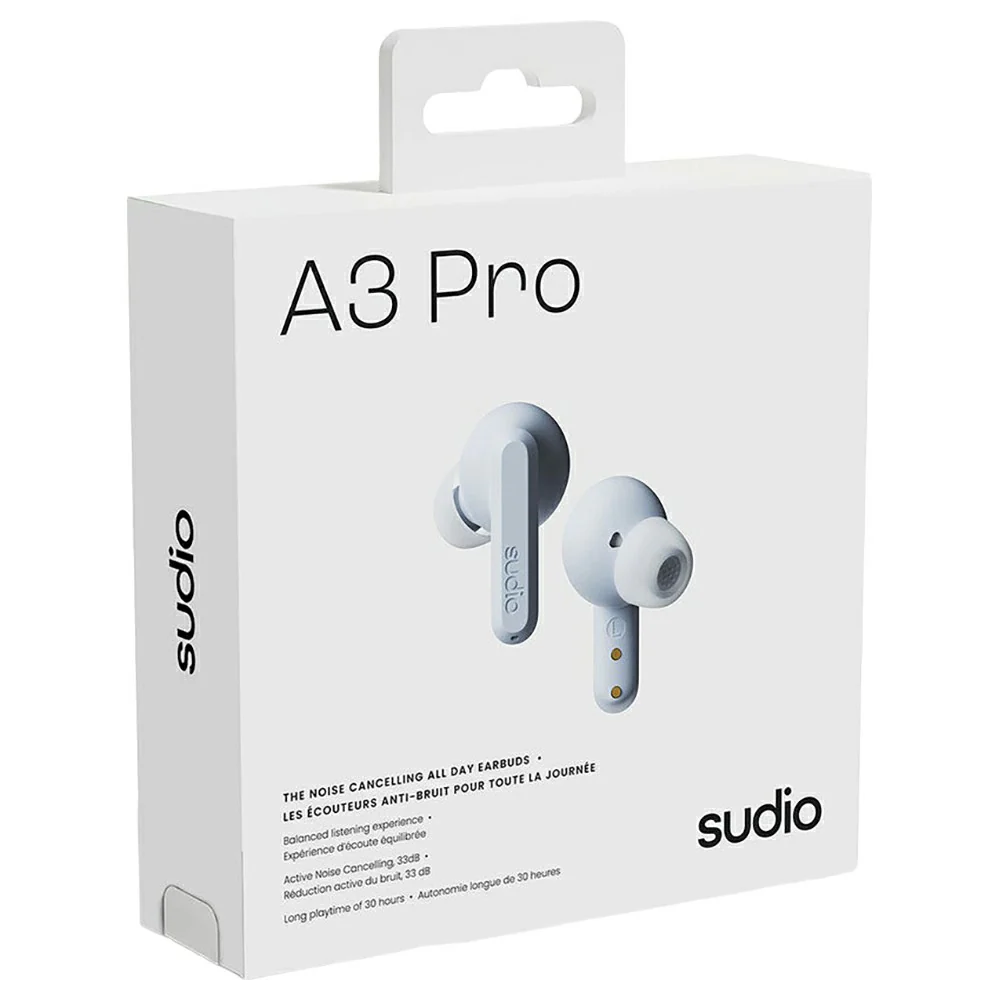 Sudio A3 Pro In-Ear True Wireless Earbuds - Blue | A3PROBLU - Image 4