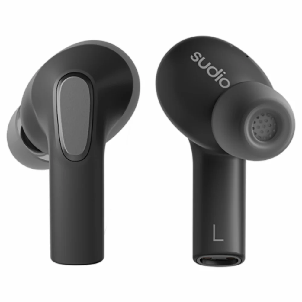 Sudio E3 In-Ear True Wireless Earbuds - Black | E3BLK - Image 2