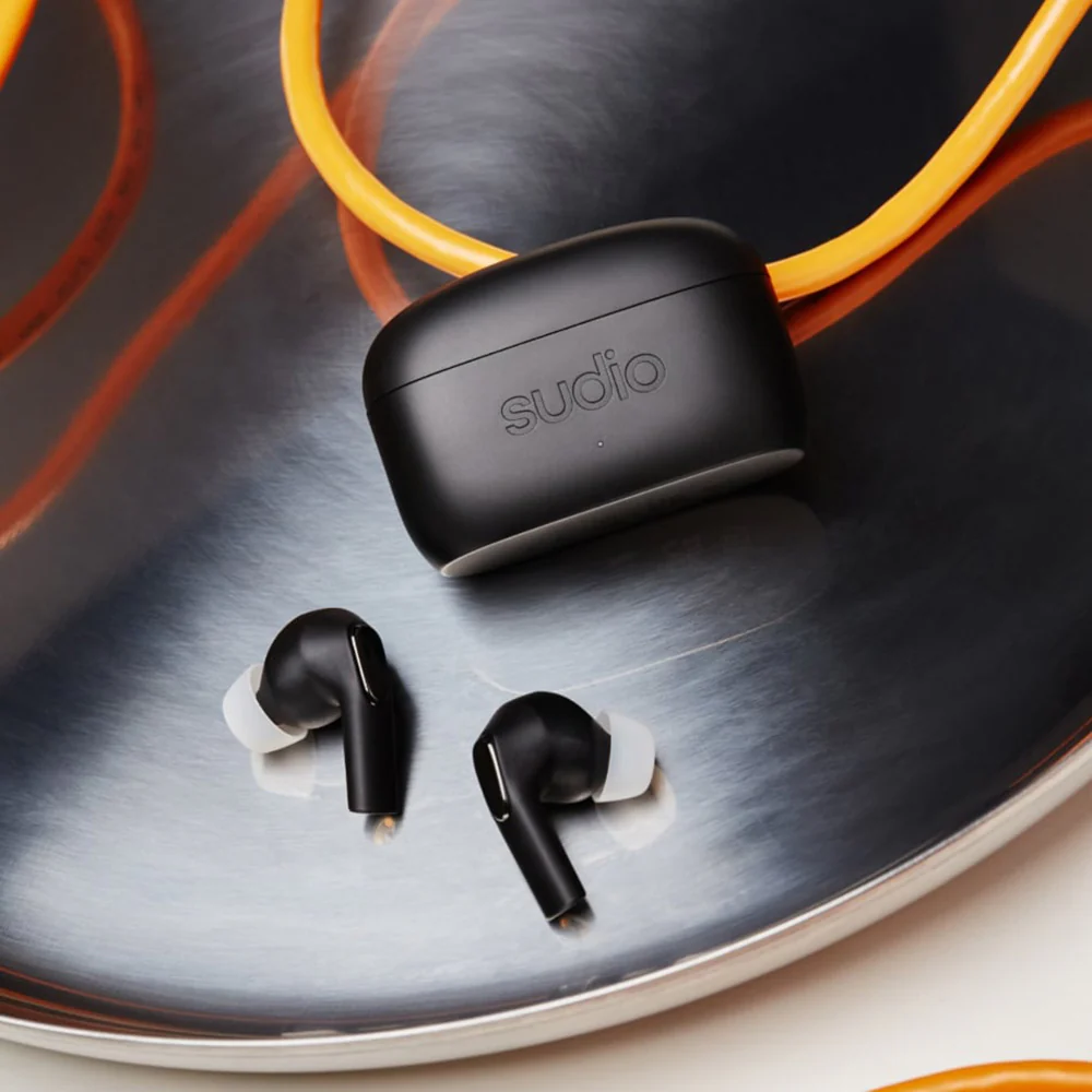 Sudio E3 In-Ear True Wireless Earbuds - Black | E3BLK - Image 4