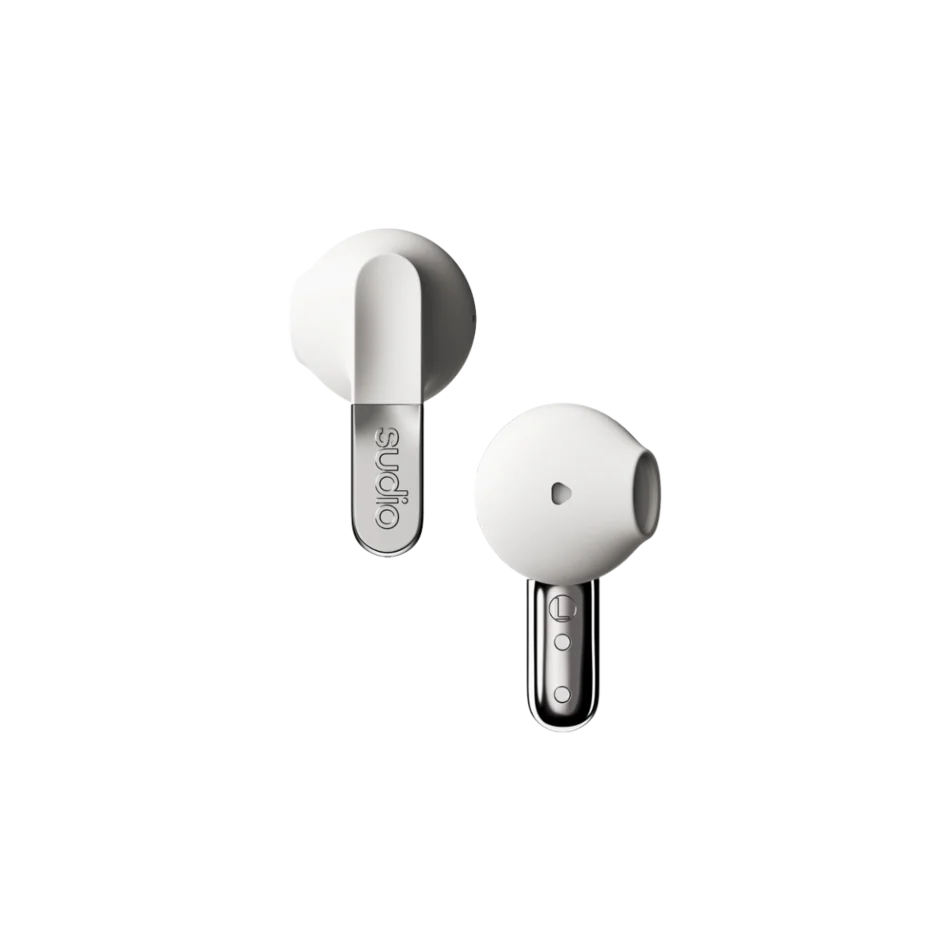 Sudio N3 In-Ear True Wireless Earbuds - Milky White | N3WHT - Image 2