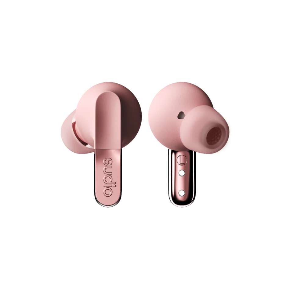 Sudio N3 Pro In-Ear True Wireless Earbuds - Rose Pink | N3PROPNK - Image 2