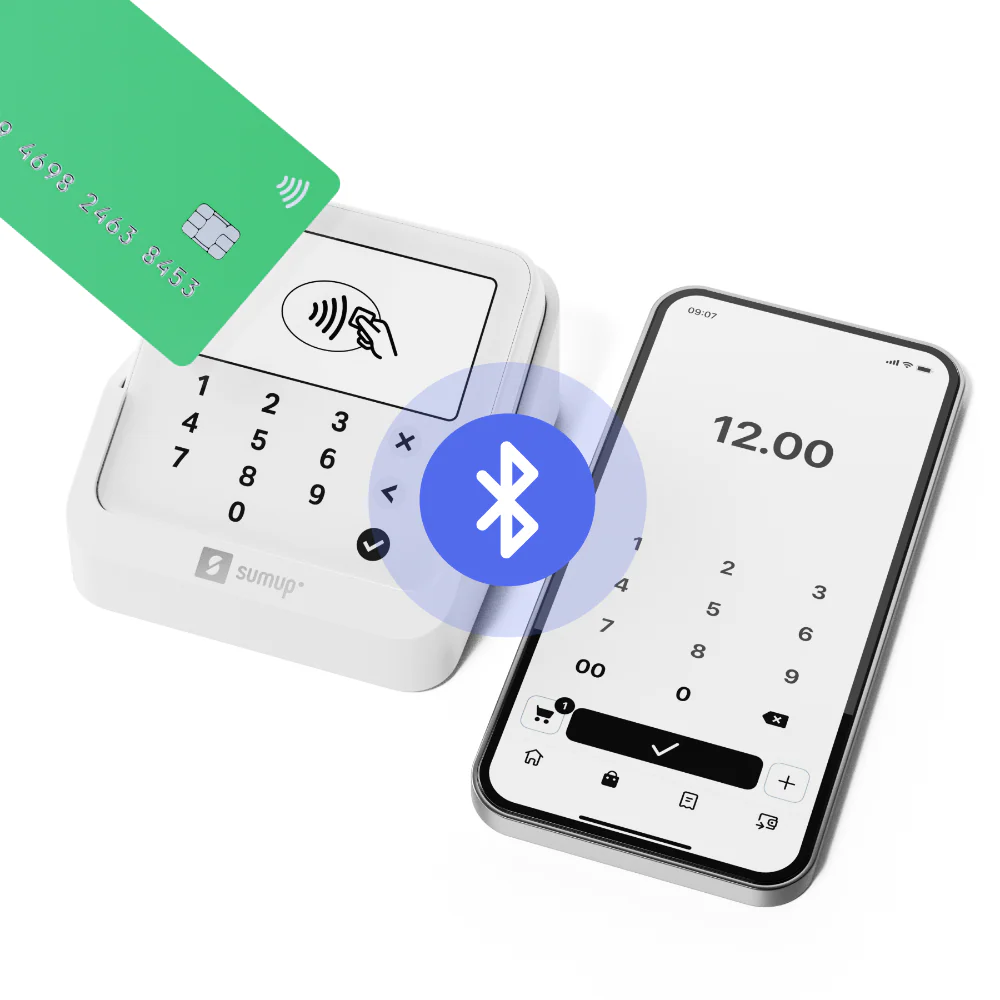 SumUp Solo Lite Card Reader Bundle - White | 226-BUN-SUL-003 - Image 2