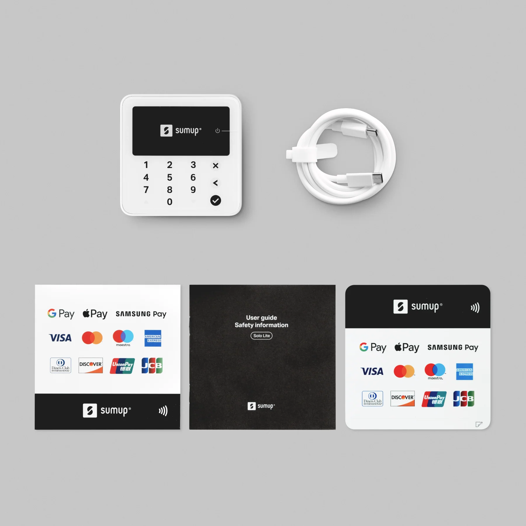 SumUp Solo Lite Card Reader - White | 226-RDR-SUL-004 - Image 6