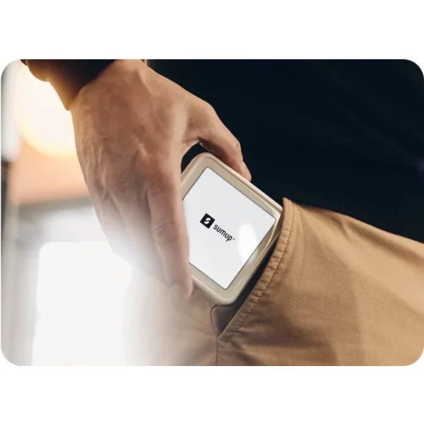 SumUp Solo Smart Card Reader - White | 226-802610001 - Image 3