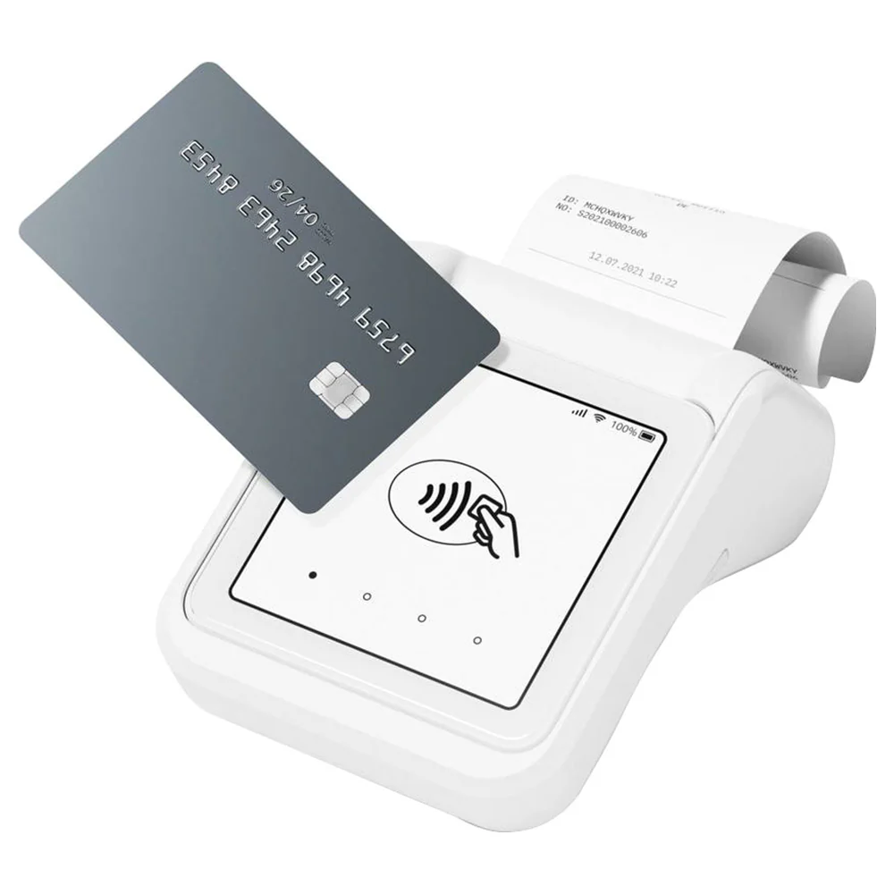 SumUp Solo Smart Card Reader with Printer - White | 226-802620001 - Image 2