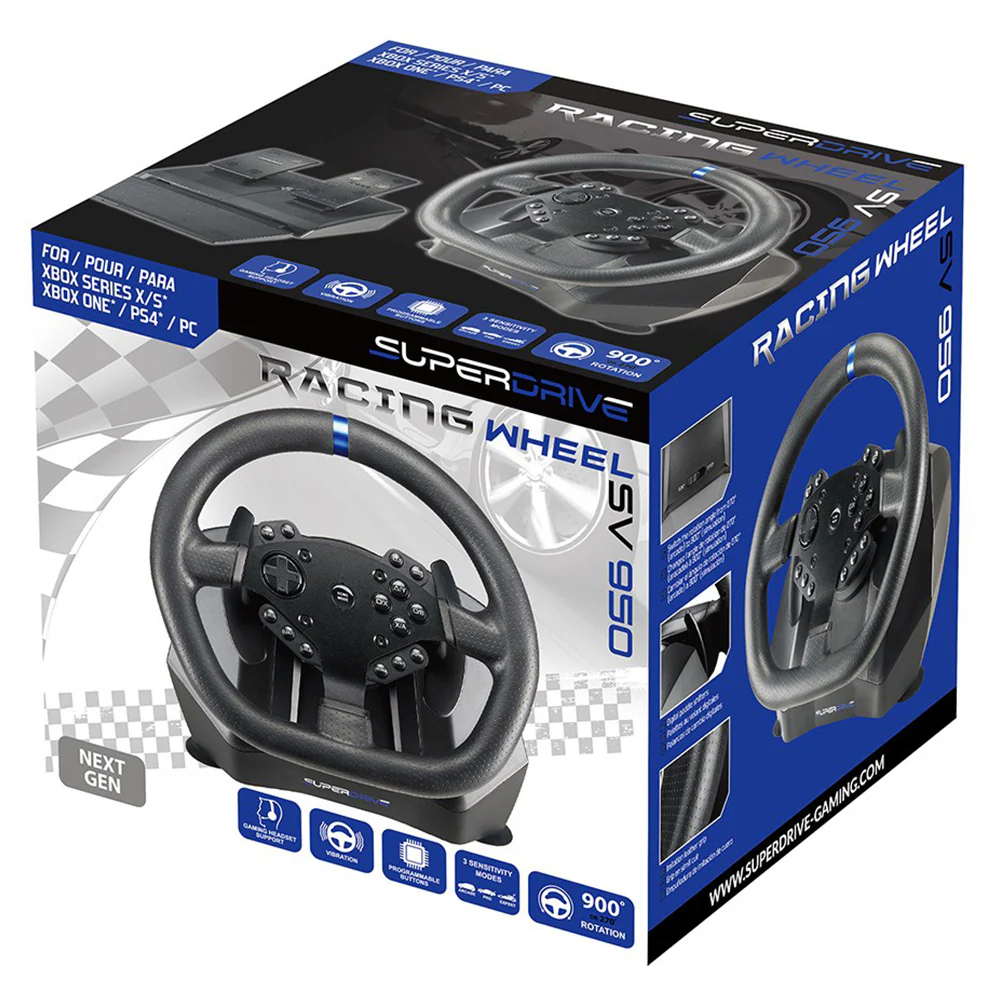 Superdrive SV 950 Steering Wheel - Black | 702571 - Image 11