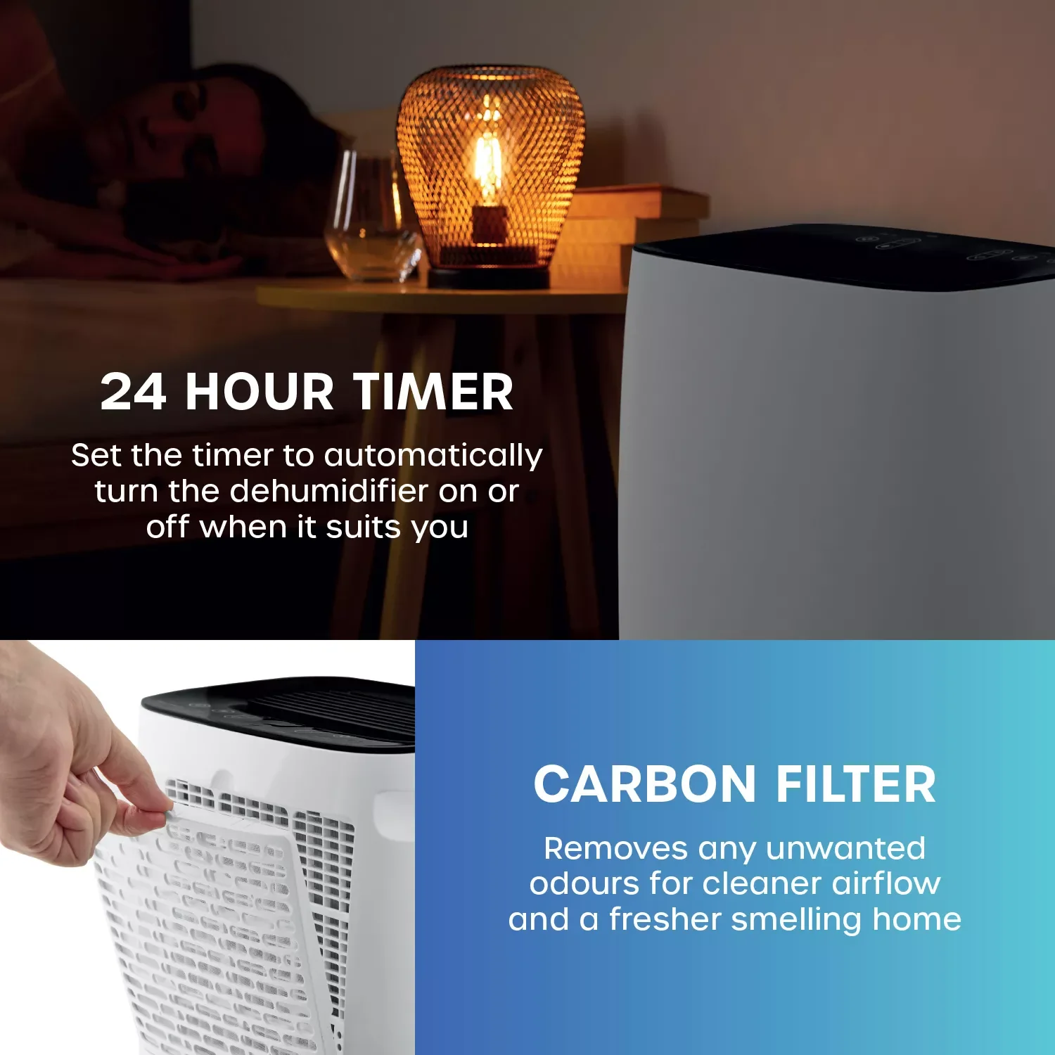 Swan Activair 10L Dehumidifier - White | SH16505 - Image 3