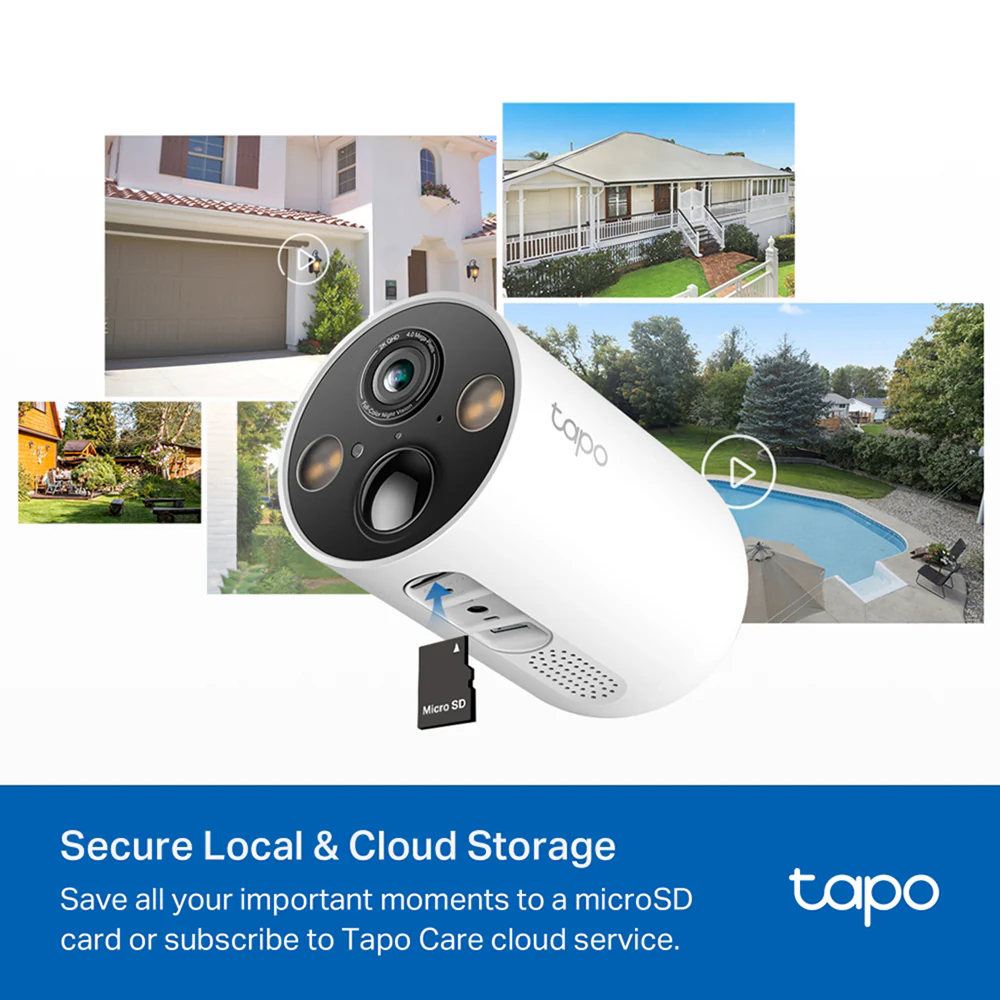 Tapo 2K Solar Powered Security Camera Kit - White | TAPO C425 KIT - Image 10