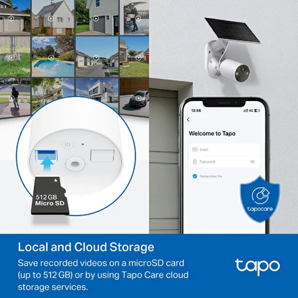 Tapo 2K Solar-Powered Security Camera with Kit - White | Tapo C410 KIT - Image 10