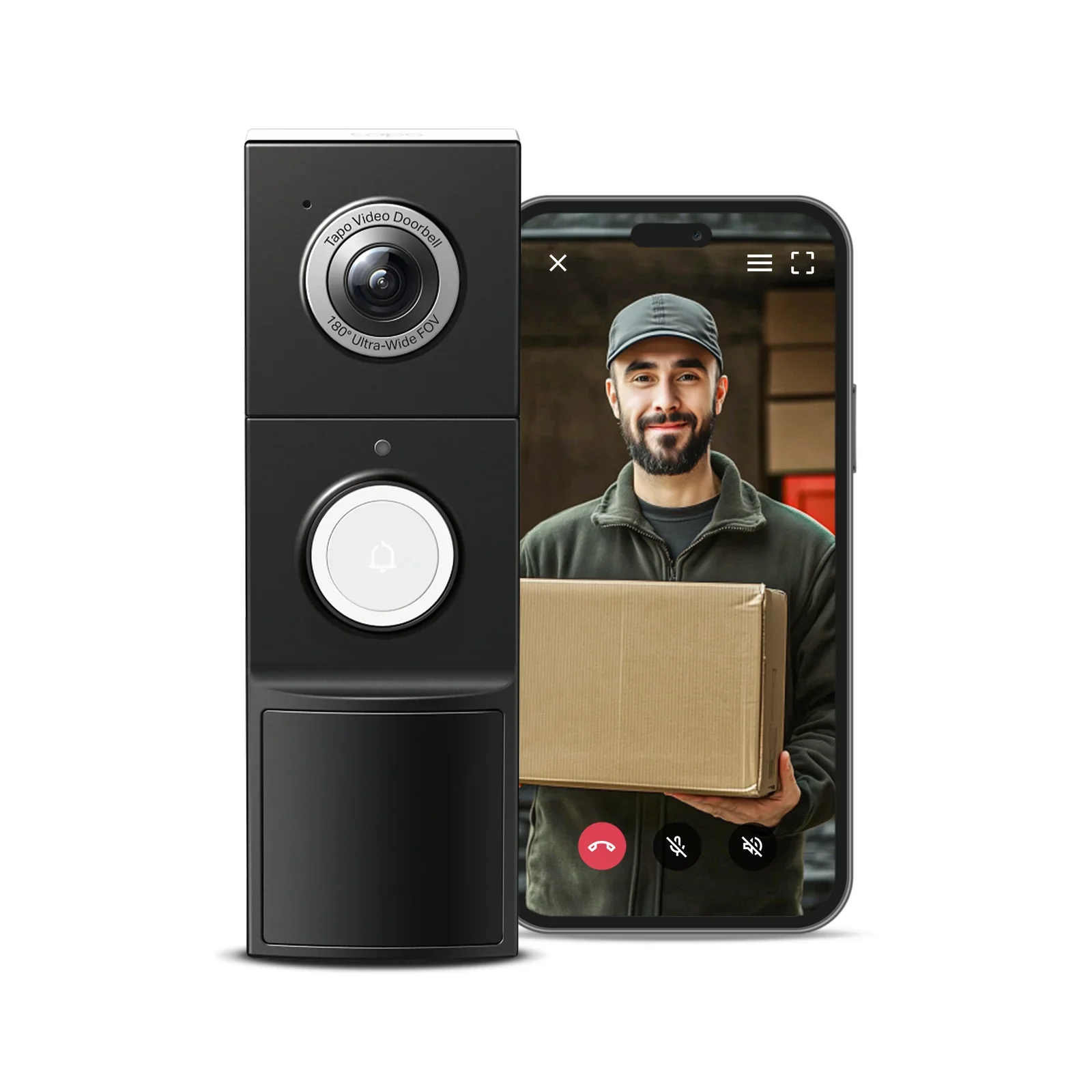 Tapo 2K Wired & Battery Video Doorbell | TAPO D235 - Image 2