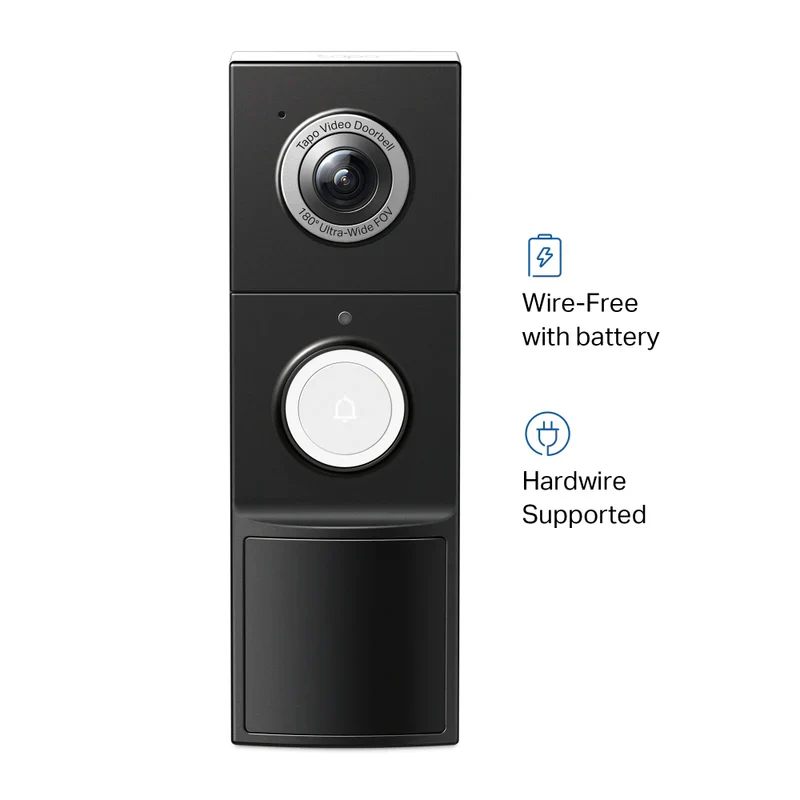 Tapo 2K Wired & Battery Video Doorbell | TAPO D235 - Image 3