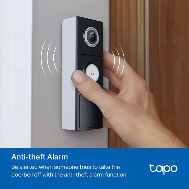 Tapo 2K Wired & Battery Video Doorbell | TAPO D235 - Image 9