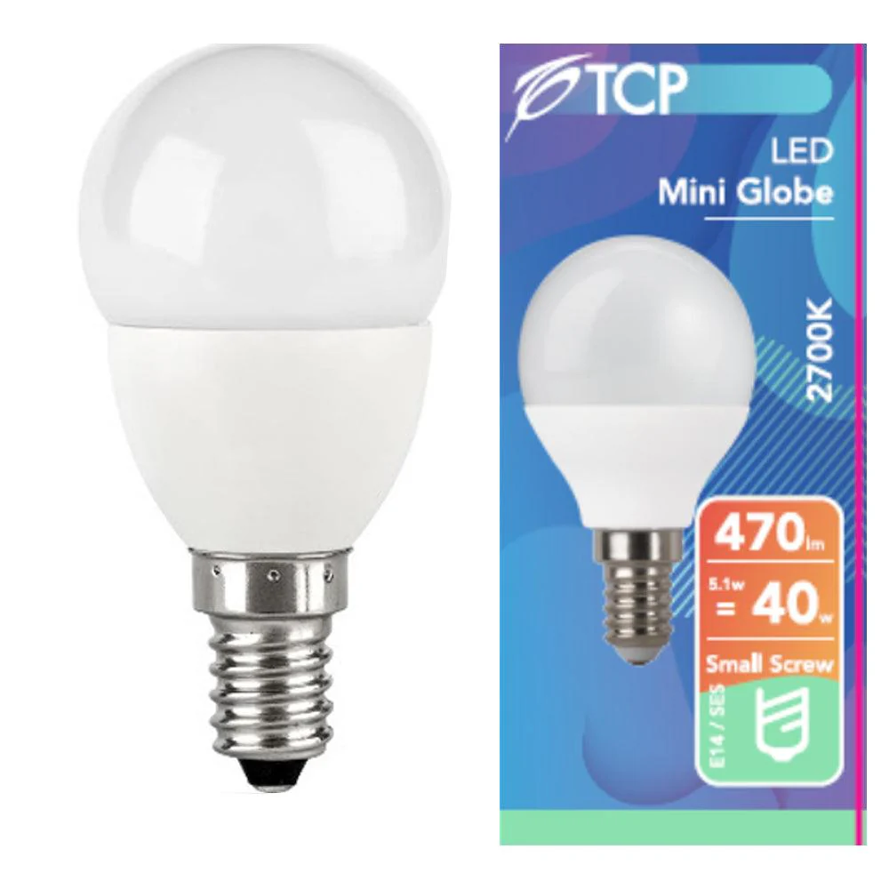 TCP 40W E27 LED Mini Bulb - White | TCPBL-13