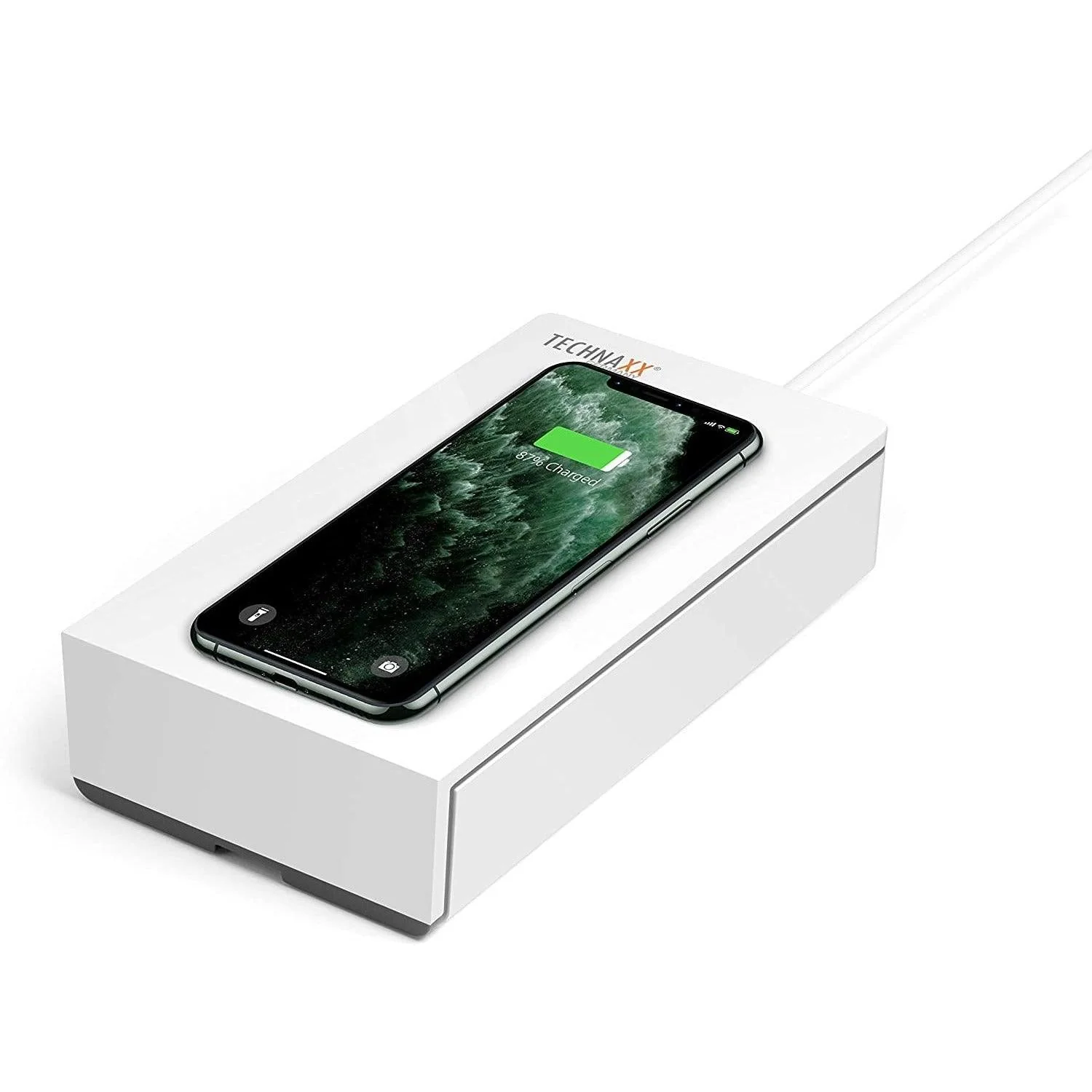 Technaxx UV Anti-Virus Disinfection Wireless Charging Box - White | TX-148 - Image 3