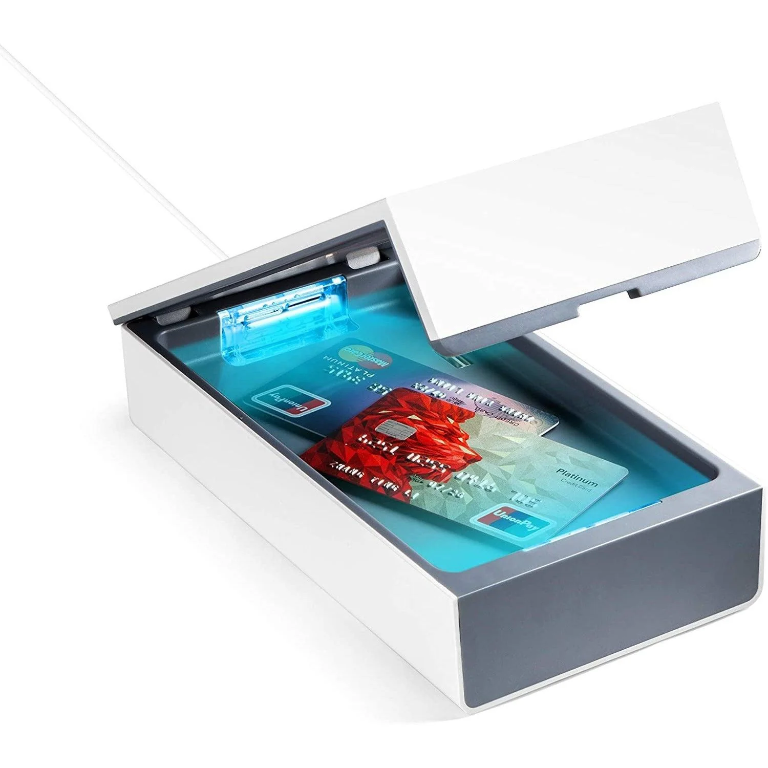 Technaxx UV Anti-Virus Disinfection Wireless Charging Box - White | TX-148 - Image 4