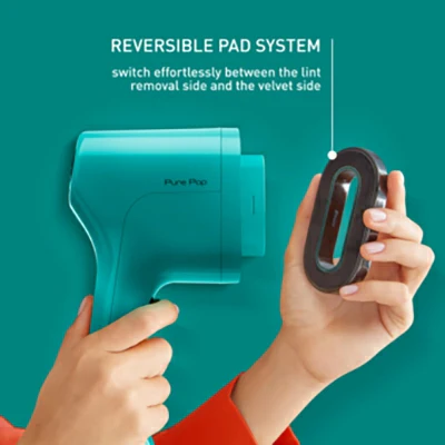 Tefal Pure POP 1300W Handheld Garment Steamer - Teal Green | DT2024GO - Image 7