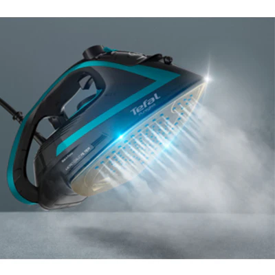 Tefal Puregliss Auto Shut-Off 3000W Steam Iron - Black & Blue | FV8066GO - Image 6