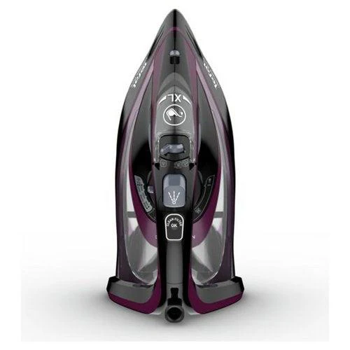 Tefal Ultimate Pure FV9830 3000W Steam Generator Iron - Black & Purple | FV9830G1 - Image 2