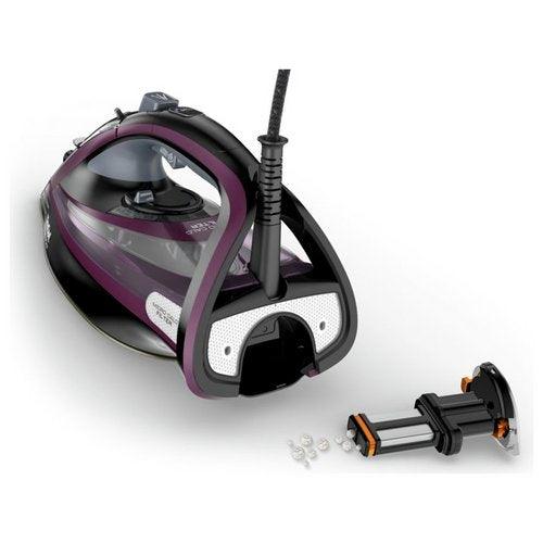 Tefal Ultimate Pure FV9830 3000W Steam Generator Iron - Black & Purple | FV9830G1 - Image 4