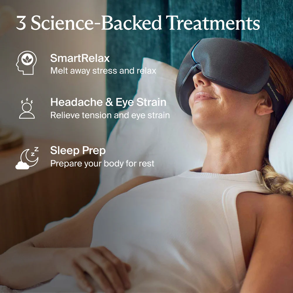 Therabody 2nd Gen SmartGoggles Eye Massagers - Black | SG0004133-3A10 - Image 13