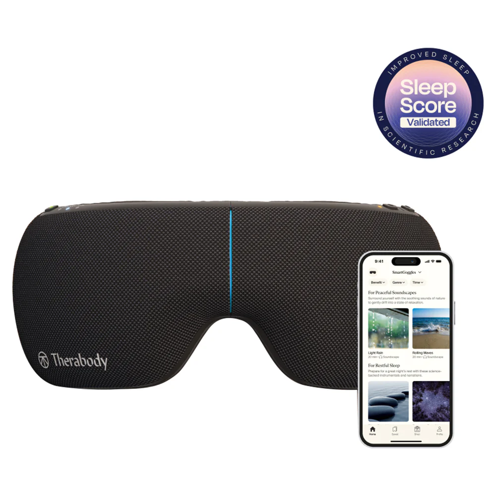 Therabody 2nd Gen SmartGoggles Eye Massagers - Black | SG0004133-3A10 - Image 4