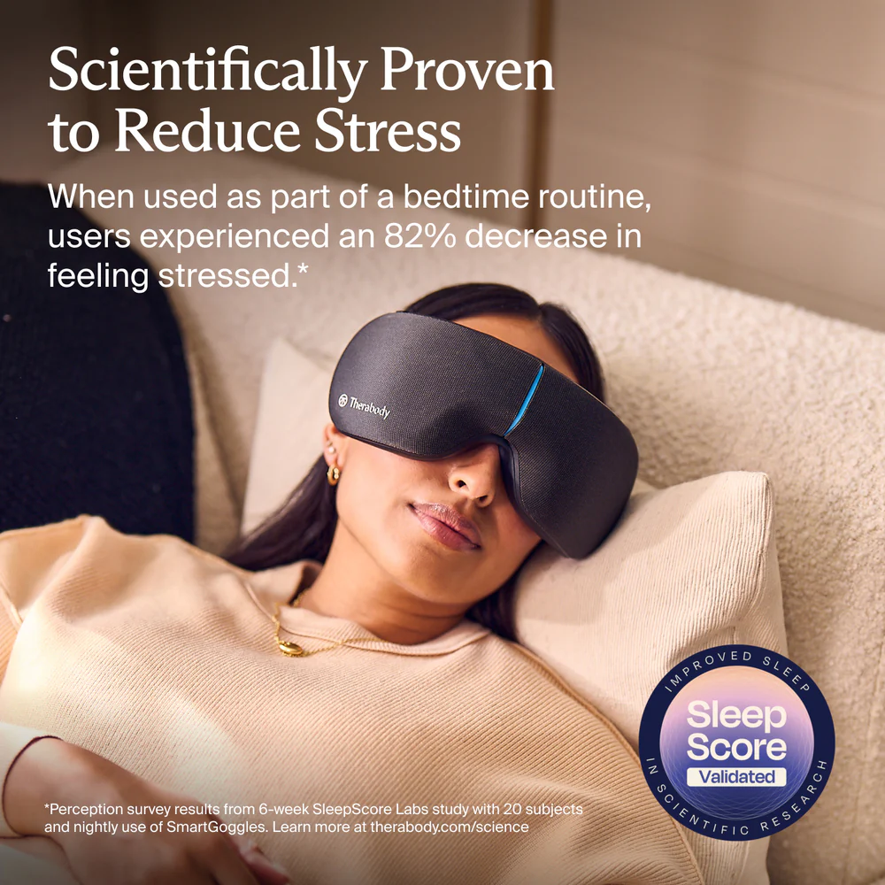 Therabody 2nd Gen SmartGoggles Eye Massagers - Black | SG0004133-3A10 - Image 7