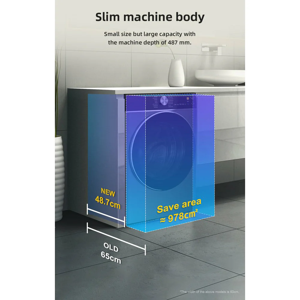 Thor 10KG 1400RPM Freestanding Washing Machine - White | T351410MLWA - Image 12