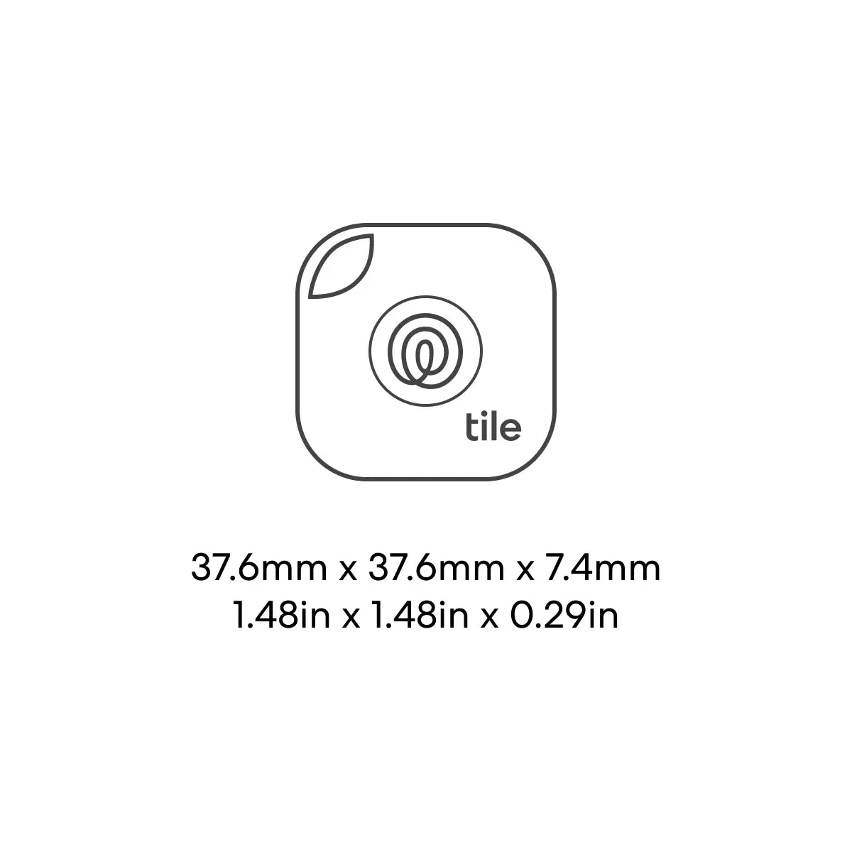 Tile Life360 Mate Bluetooth Tracker Pack of 4 - Black | 89-RE-60014 - Image 4