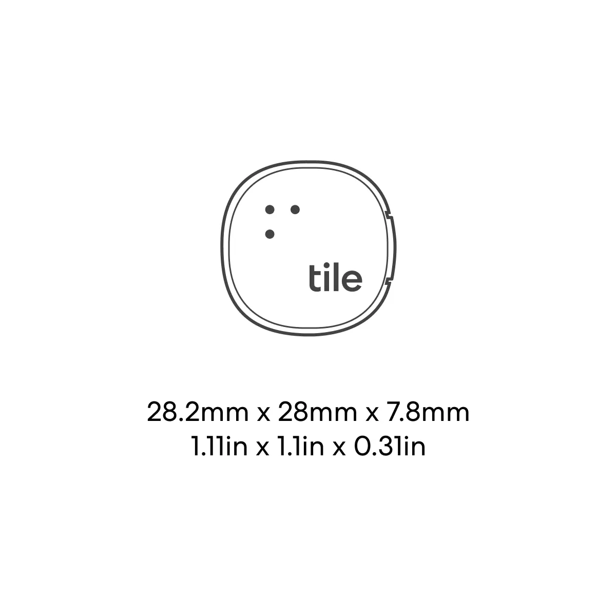 Tile Life360 Sticker Bluetooth Tracker Pack of 4 - Black | 89-RE-65012 - Image 5