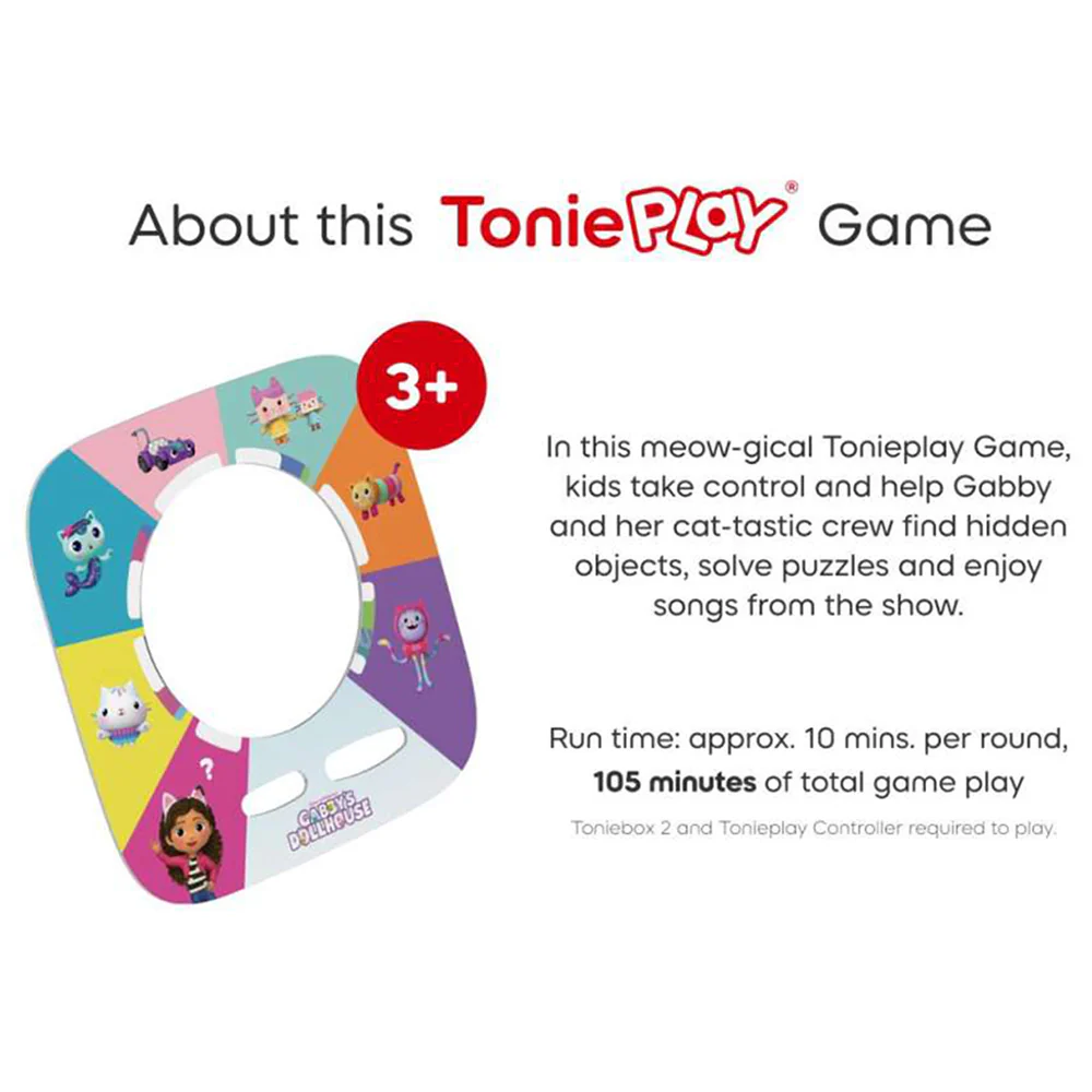 Tonies Discover Gabby's Cat-tastic Scavenger Hunt Tonieplay | 11003461 - Image 3