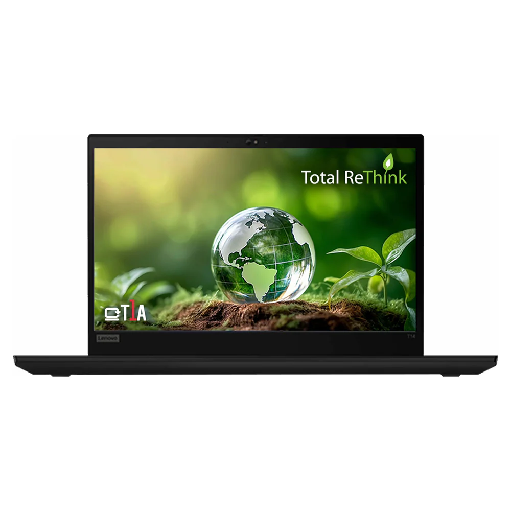 Total ReThink Refurbished Lenovo ThinkPad T14 G1 Intel Core i5 14" 16GB/256GB Laptop - Black | T14G1-UK-P107 - Image 2
