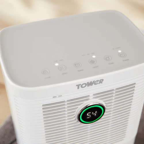 Tower 12L Energy Efficient Dehumidifier - White | T674003 - Image 2