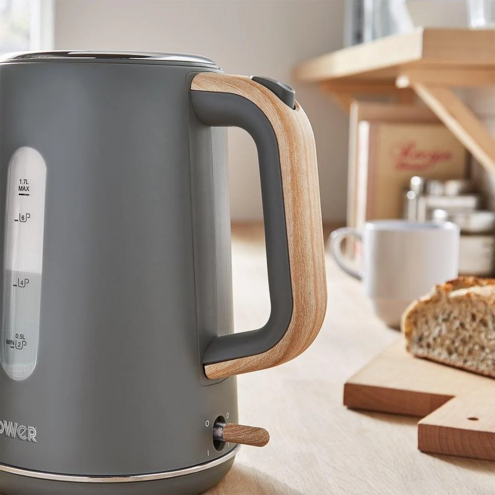 Tower 1.7L Scandi Rapid Boil Kettle - Grey | T10037G - Image 4