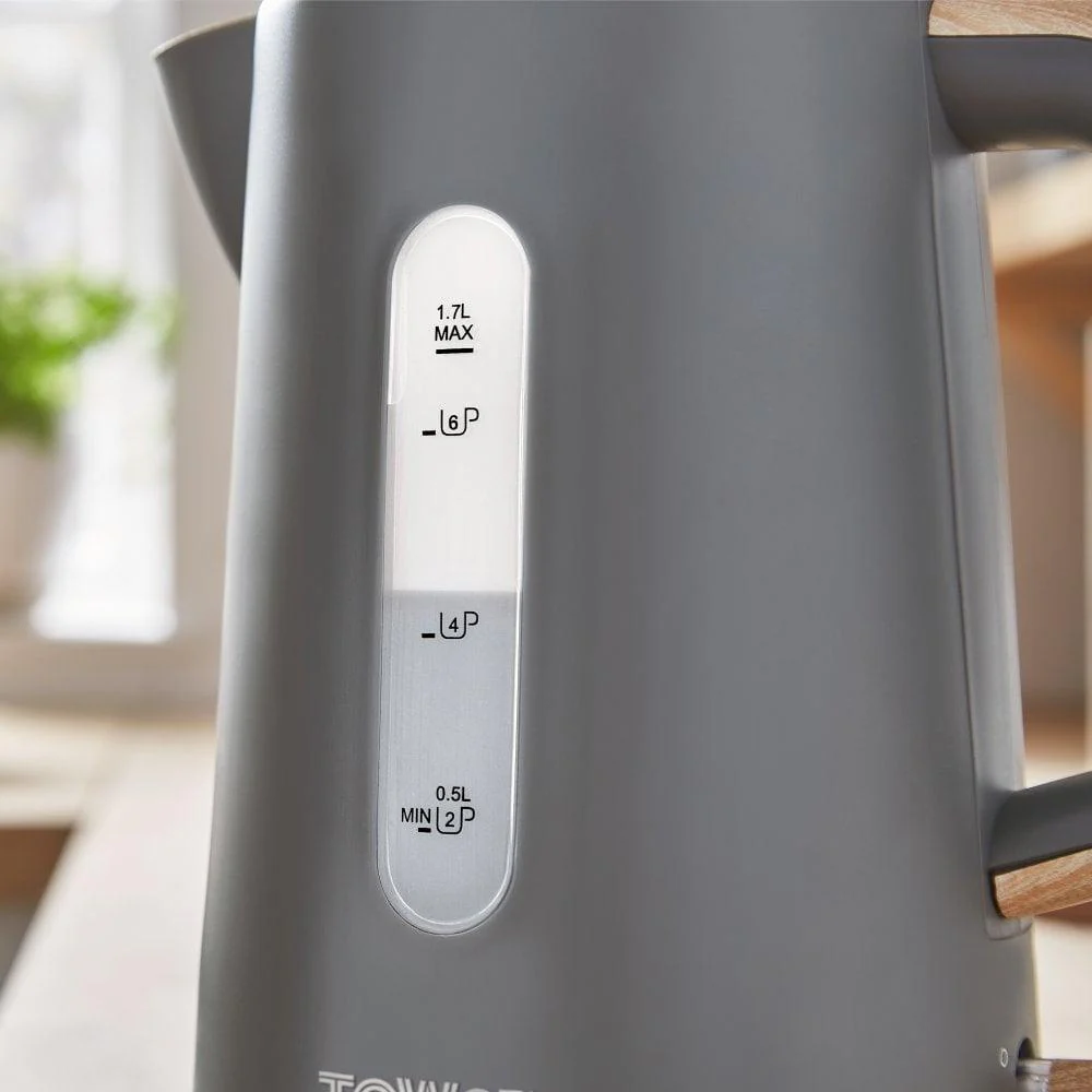 Tower 1.7L Scandi Rapid Boil Kettle - Grey | T10037G - Image 5