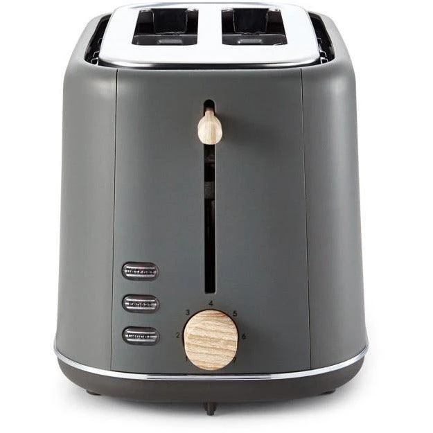Tower Scandi 800W 2 Slice Toaster - Grey | T20027G - Image 2