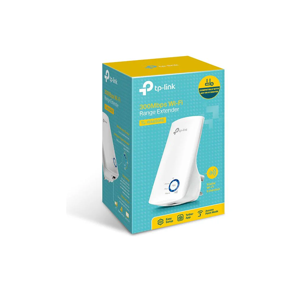 TP Link 300Mbps Universal Wi-Fi Range Extender - White | TL-WA850RE - Image 7