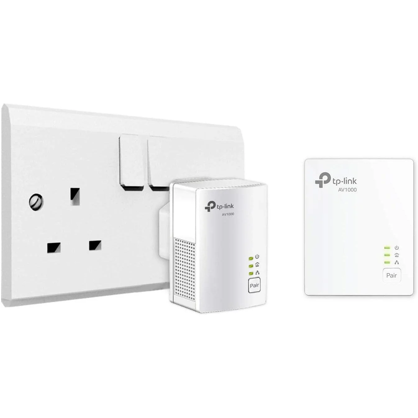 TP-Link AV1000 Gigabit Powerline Starter Kit - White | TL-PA7017 KIT - Image 3
