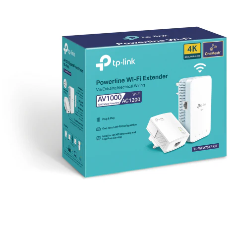 TP-Link AV1000 Gigabit Powerline Wi-Fi Kit - White | TL-WPA7517 - Image 5
