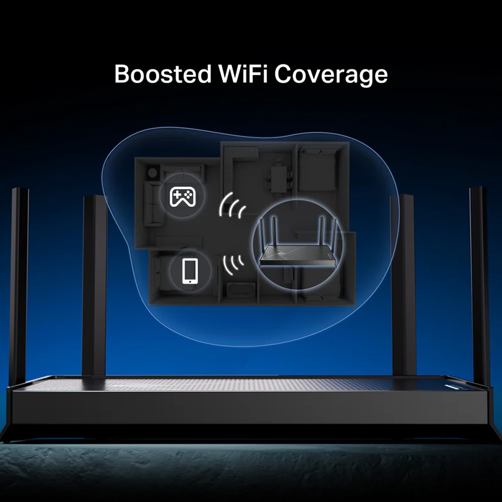 TP Link BE3600 Dual Band Wi-Fi 7 Router - Black | ARCHER BE230 - Image 5