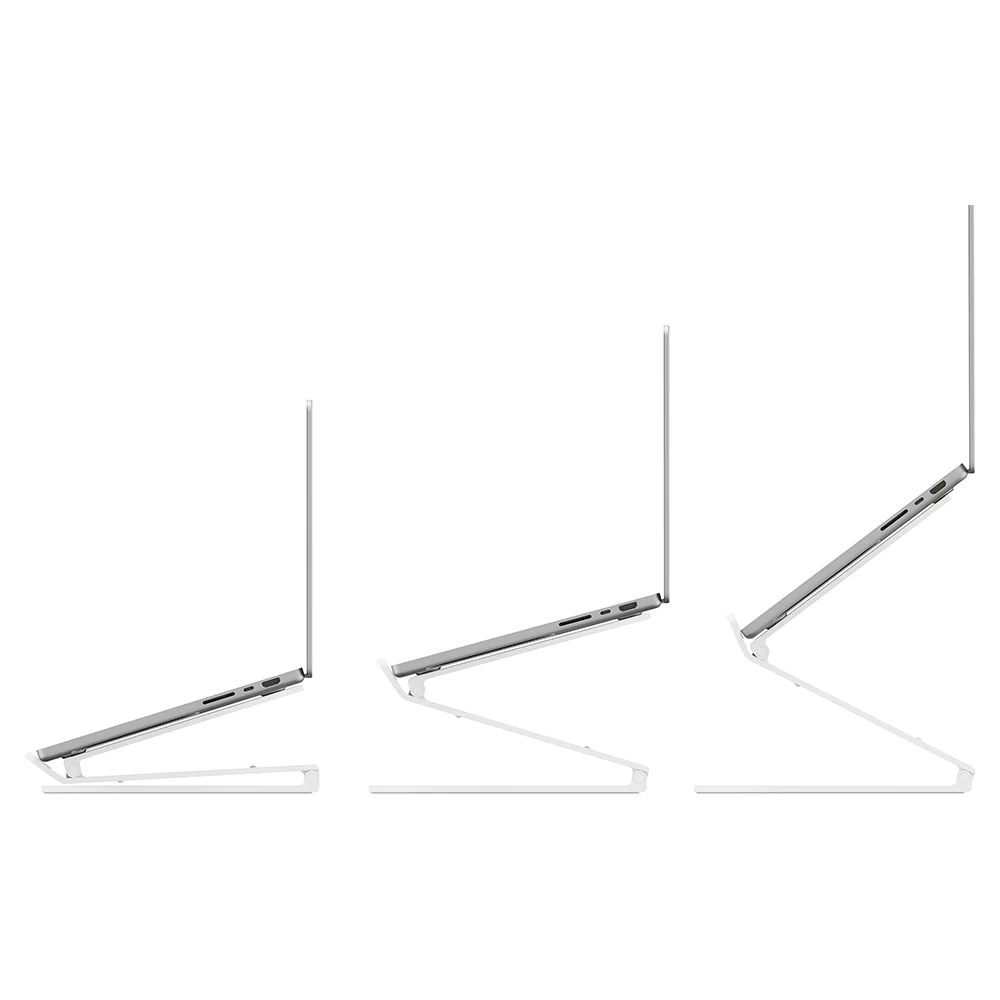 Twelve South Curve Flex Laptop Stand for MacBook - White | TS-2202 - Image 2