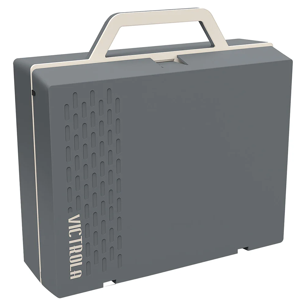 Victrola Bluetooth Suitcase Record Player - Graphite Grey | VSC-725SB-GRA-INT - Image 3