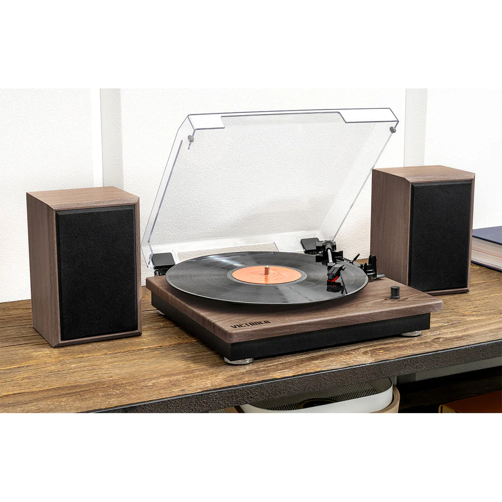 Victrola The Montauk Turntable - Oak | VM-135-OAK-INT - Image 2