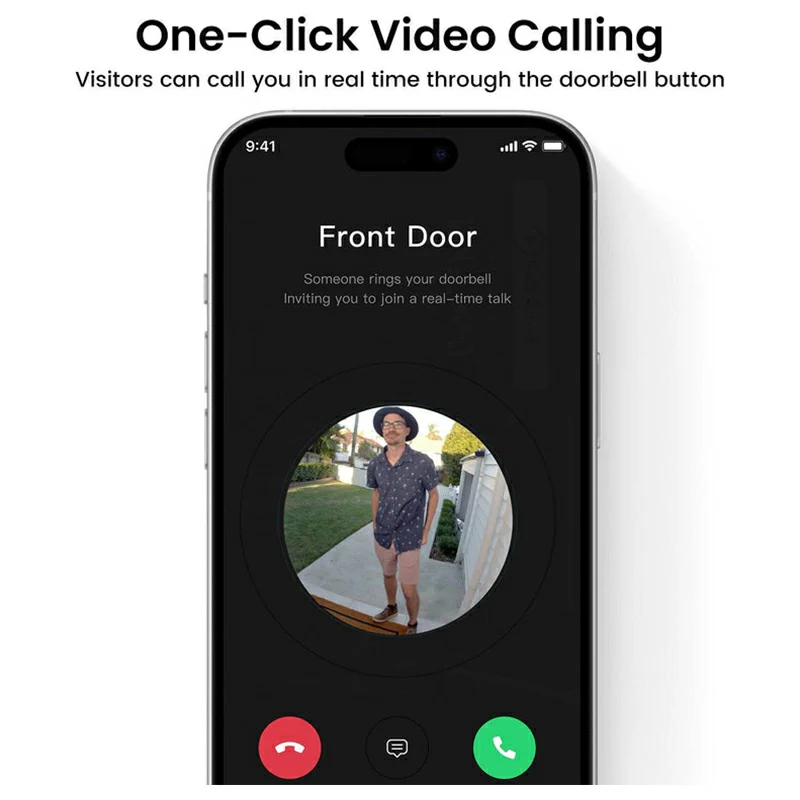Aosu SE Video Doorbell - White | v8e - Image 4